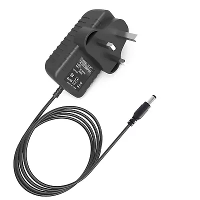 UK Plug 9V 700mA 0.7A Adaptor Power Supply Adapter Cord 5.5mm X 2.5mm • £7.83