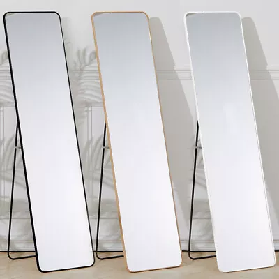 £30.95 • Buy Full Length Dressing Mirror Bedroom Bathroom Wall Mirrors Over Door/Wall Mounted