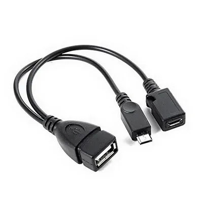 $5.82 • Buy Micro USB Male Female To USB OTG Cable For Amazon Firestick Fire Stick 4K TV