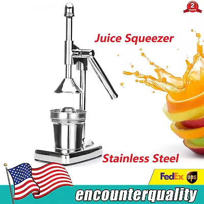 Commercial Use Manual Press Juicer Machine Squeezer Citrus Fruit Juice Extractor • $42