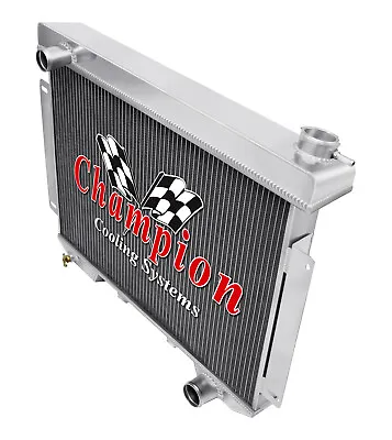 3 Row Western Champion Radiator For 1957 1958 1959 Ford Ranchero L6 Engine • $244.79