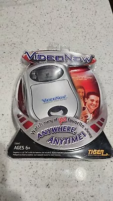 New Video Now Personal Video Player Tiger Hasbro Handheld Gray • $39