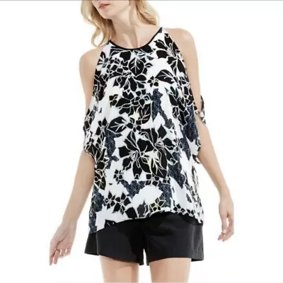 Vince Camuto Floral Blouse NWT SZ MED • $27.99