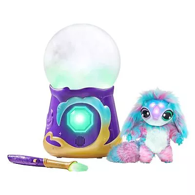 Magic Mixies Magical Misting Crystal Ball With Interactive 8 Inch Blue Plush ... • $40.79