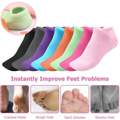 Moisturizing Socks SPA Gel Socks Cotton Silicone Socks Moisturizing Gel Socks • $11.78