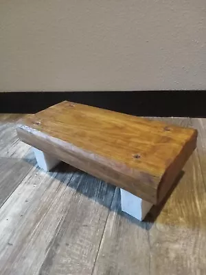 Farm House Wood Step Stool-FREE SHIPPING  • $29.99