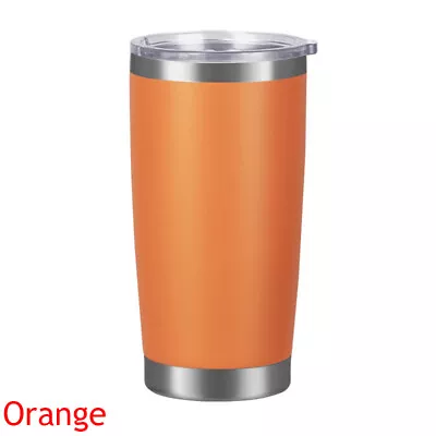 Travel Beverage Tumbler Coffee Wine Cup Mug Insulated Stainless Steel 20 Oz • £7.99