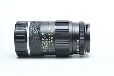 LEICA Elmarit M 90mm F2.8 Lens E39 Germany Black 501 • $389