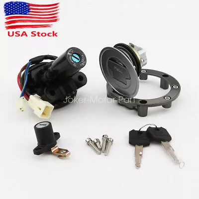 Ignition Switch Lock Fuel Gas Cap Key For Yamaha YZF R6 2003-2005 R6S 2006-2009 • $35.24