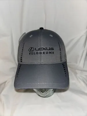 Lexus Velodrome Loop Back Sports Cap Detroit Multi Sport Complex Gray /Black NWT • $69.99