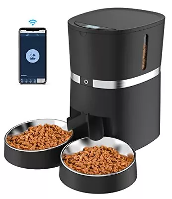 Smart Cat Feeder Automatic Cat Feeder WiFi Enable Pet Dog Food Dispenser App... • $99.86