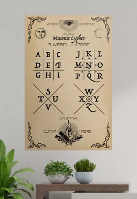 Masonic Cypher Poster • $15.99