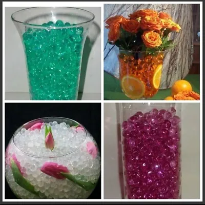 Deco Beads Wedding Floral Centerpiece Water Beads Gel Crystals Vase Fill Pearls • $2.49