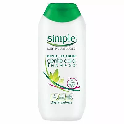 3pk Or 6pk X 200ml Simple Kind To Hair Gentle Care Shampoo • £11.99