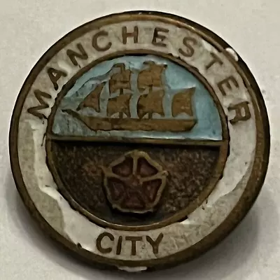 Vintage Manchester City Football Club Pin • $9.99