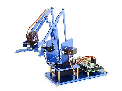 $118.64 • Buy Waveshare WS 4-DOF Metal Robot Arm Kit For Raspberry Pi Bluetooth / WiFi Remote