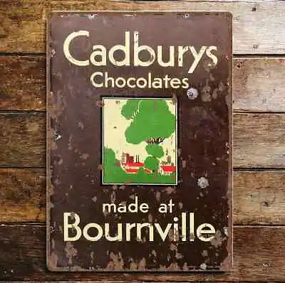 Cadbury Bournville - Metal Travel Wall Sign • £4.99
