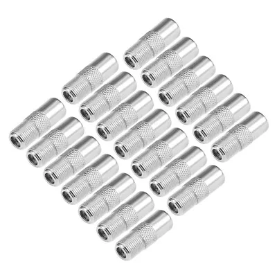 F Type Female To PAL  Male Silver Tone RF Coaxial Adapter Connector 20pcs • $18.18