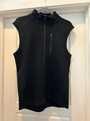 Ibex Men's Black Merino Wool Shak Vest - Small • $130