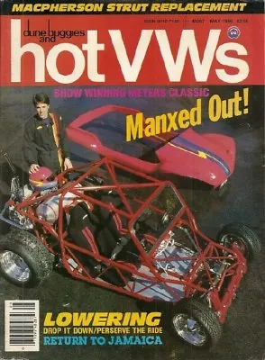 Dune Buggies & Hot Vw's 1986 May - Drop A Bug 2-speed Rearend Built • $9.99