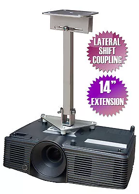 Projector Ceiling Mount For Epson PowerLite Home Cinema 500 700 705HD 707 710HD • $54.99