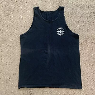 Vintage 90s Maui Fire Department Tank Top Men’s Medium Black • $14.99