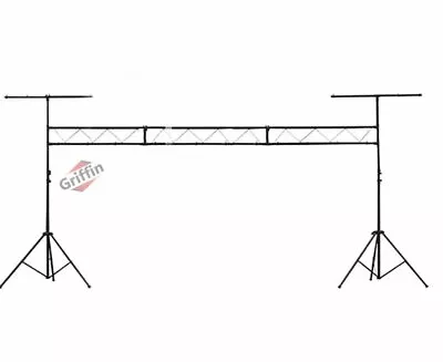 $230 • Buy Light Truss Stand System - Trussing DJ Booth Kit Lighting Stage PA Speaker T-Bar