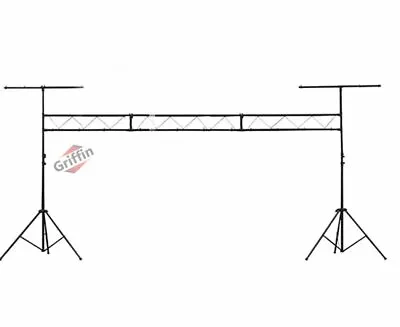 Light Truss Stand System - Trussing DJ Booth Kit Lighting Stage PA Speaker T-Bar • $169