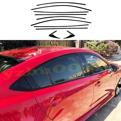 2014-2022 For Mazda 6 ABS Glossy Black Window Frame Molding Strip Cover Trim New • $125.66