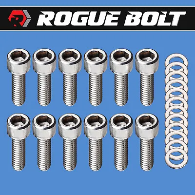 Sbf Valve Cover Bolts Stainless Steel Kit Small Block Ford 260 289 302 351w 5.0l • $12.95