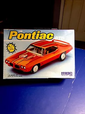 Mpc’70 Pontiac GTO 2’n1 1/25 #6281 F/S In 1988 Model Kit Rare Last One • $95