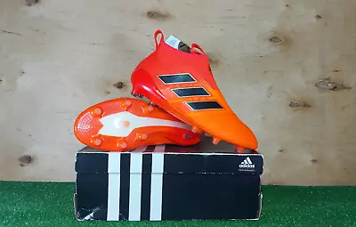 Adidas ACE 17+ Purecontrol FG BY2457 Elit Orange Boots Cleats Mens Football/Socc • $385.23