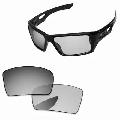 $5.99 • Buy PapaViva Grey Photochromic Polarized Replacement Lenses For-Oakley Eyepatch 1&2