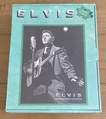 Vintage 1996 Elvis Presley Two Sided Puzzle Wertheimer Collection Sealed • $19.99