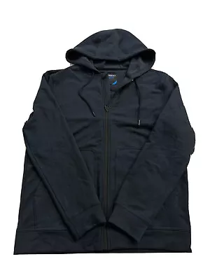 Mondetta Mens Full Zipp W/ Hood Jacket Navy Medium Stretch  (Store Return/Read) • $16.65