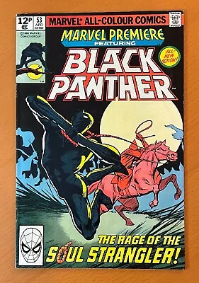 Marvel Premiere #53 Black Panther (Marvel 1980) FN+ Bronze Age Issue • £12.50