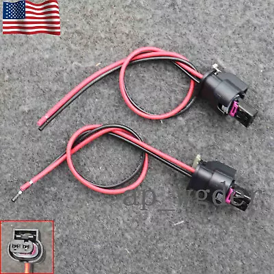 Side Marker Light Wiring Harness Connector Plug Fit Dodge Charger 2015-2022 2PC • $36.59