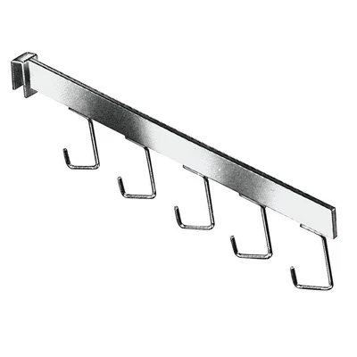 $23.05 • Buy Waterfall Faceout Display Bar Saddle Mount 5 Hook