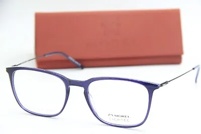 New Morel Lightec 30226l Bg02 Blue Gunmetal Authentic Eyeglasses W/case 55-20 • $114.81