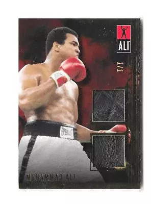 MUHAMMAD ALI 2024 Leaf Legacy Collection GOLD Dual FIGHT GLOVES 1/1 • $150