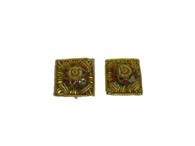 Mess Dress Pips Sold As A Pair Officers Rank All Gold • £8