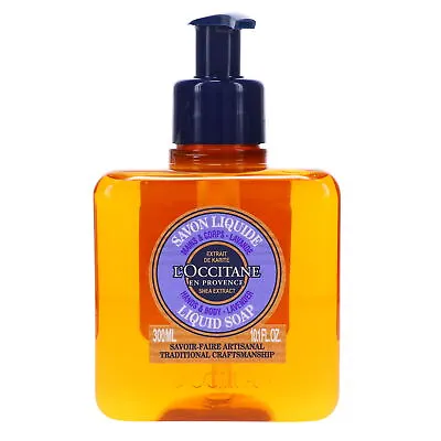 L'Occitane Shea Hands & Body Lavender Liquid Soap 10.1 Oz • $21.40