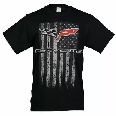 C6 Corvette American Legacy Men's T-Shirt - Black • $31.95