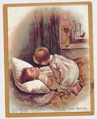 Victorian McLaughlin Coffee Trade Card  7  X 5 1/2   Fine++ ( McL-20) • $9.99