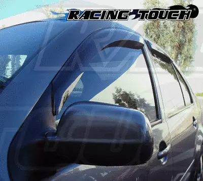 JDM Window Visor Deflector Out-Channel Smoke Tinted 4pcs For Toyota Camry 97-01 • $50.26