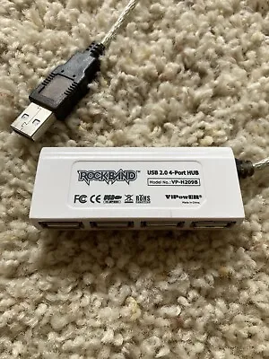RockBand USB 2.0 4-Port Hub ViPowER Model VP-H209B Wii PS2 PS3 Dongle • $6.99