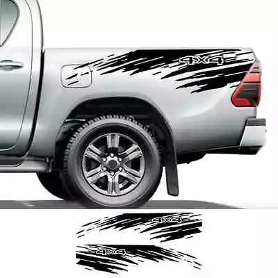 Pickup Bed Mudslinger Style Sticker For Ford F150 Hiliux Dodge RAM Isuzu Dmax • $28.84