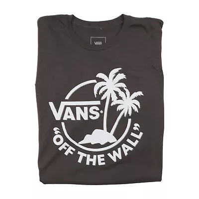 Vans Mens Island Logo Heather Charcoal  T Shirt • $13.50