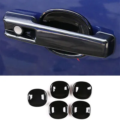 Black ABS Outside Door Bowl Cup Cover Trim For Benz G Class G500 G55 G63 04-2021 • $63.64