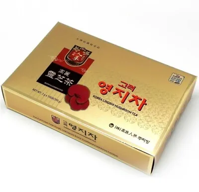 Korea Lingzhi Mushroom Tea 3g X 100pcs Ganoderma Lucidum Reishi From South Korea • $33.64